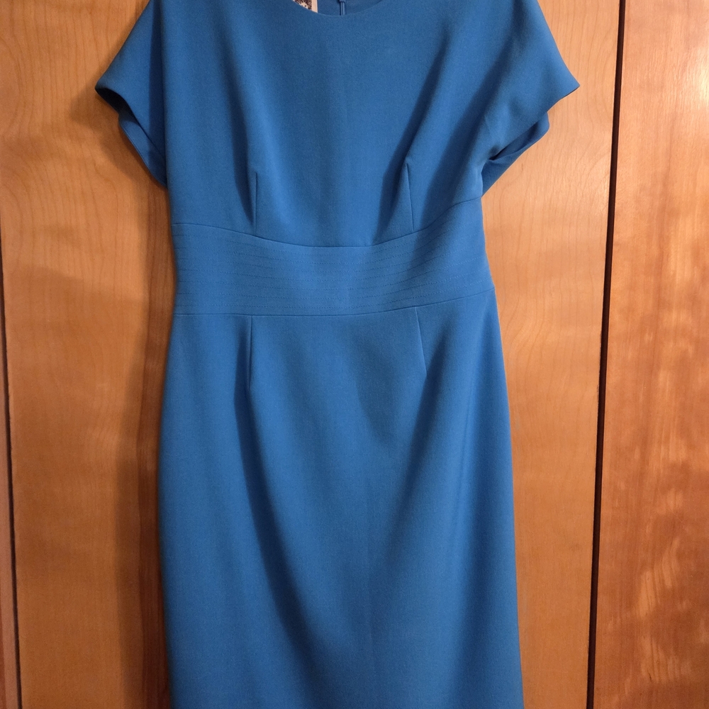 Anne Klein Teal Midi Dress